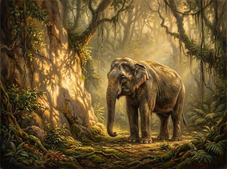 O elefante ilusório: como pensamentos minúsculos se agigantam quando alimentados pelo medo.